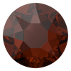 [Swarovski] Flat Back Crystal Smoked Amber(100) (variated sizes)