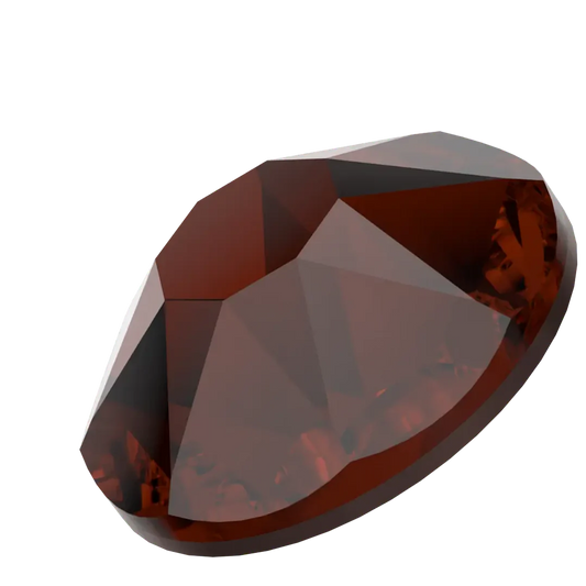 [Swarovski] Flat Back Crystal Smoked Amber(100) (variated sizes)