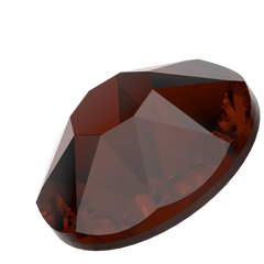 [Swarovski] Flat Back Crystal Smoked Amber(100) (variated sizes)