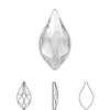 [Swarovski] Flat Back Crystal 2205 (variated sizes) (6 colors)