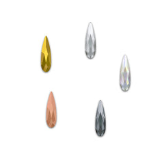 [Swarovski] 2304 Flat Back Crystal (variated sizes) (5 colors)