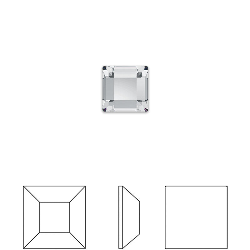 [Swarovski] 2400 Flat Back Crystal (variated sizes) (2 colors)