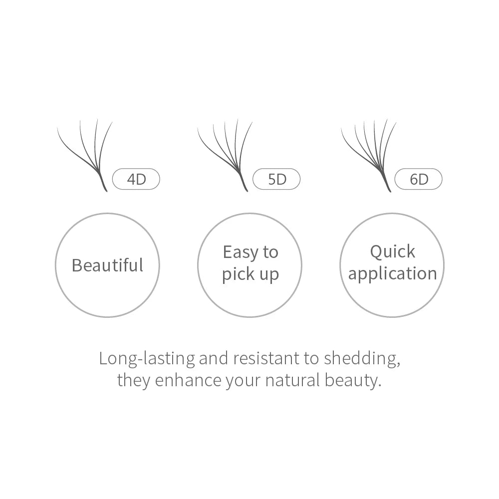 Jovisa 4D Glowing Brilliance Lashes | Premade