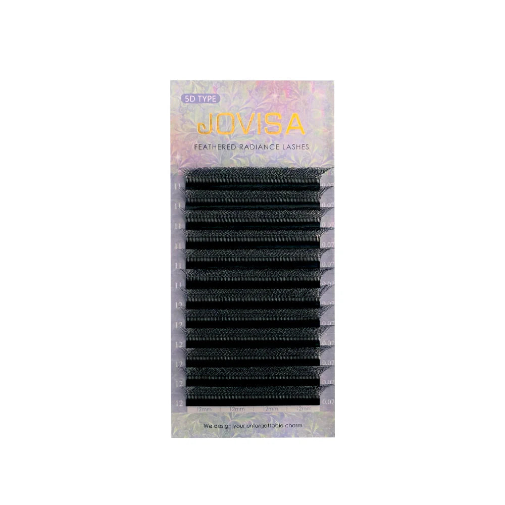 Jovisa 5D Feathered Radiance Lashes | Premade
