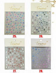 [generic] Christmas Nail stickers (36 styles)