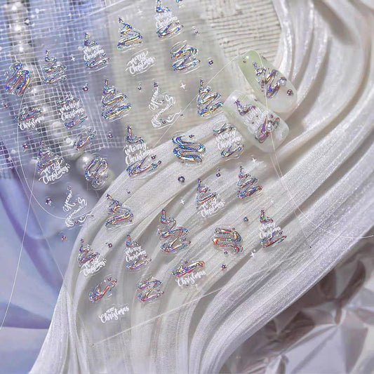 Christmas Nail Art Stickers (36 styles)