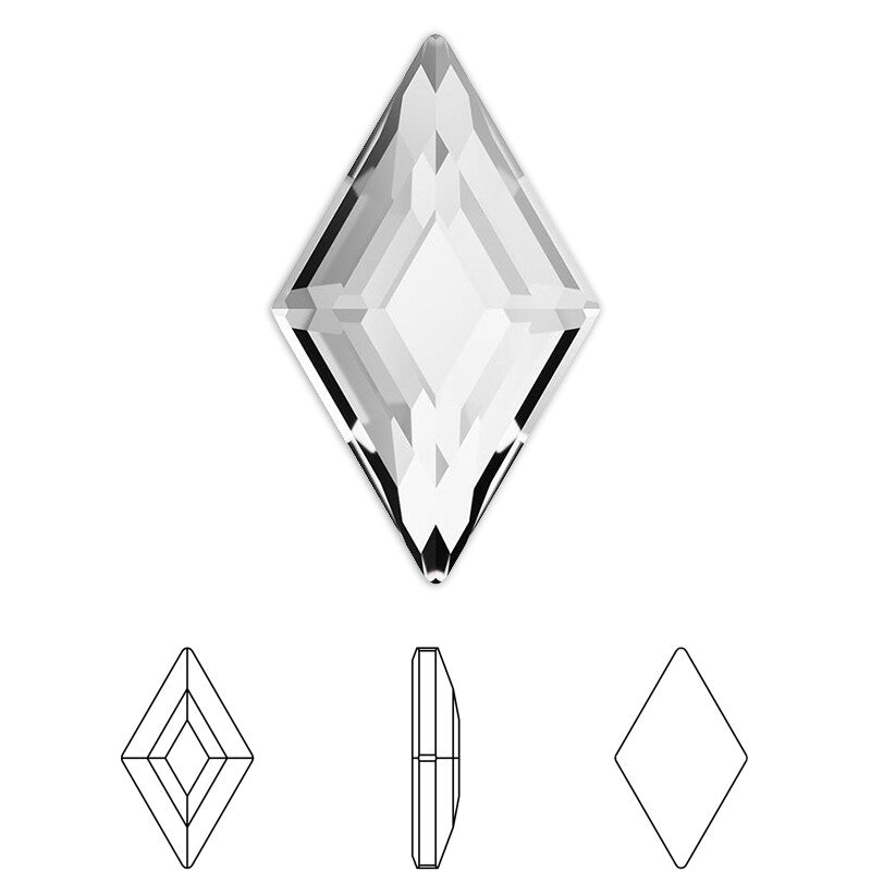 [Swarovski] 2773 Flat Back Crystal (variated sizes) (3 colors)