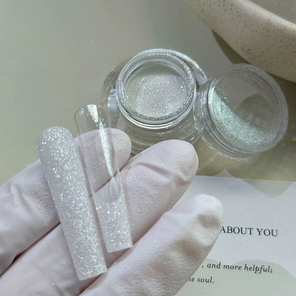 Sugar powder Diamond Dust Nail Art – Ultra-Sparkly Star-Dust & Crushed Diamond Effect
