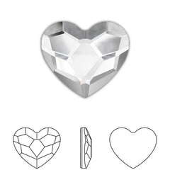 [Swarovski] 2808 Flat Back Crystal (variated sizes) (6 colours)
