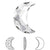 [Swarovski] 2813 Flat Back Crystal (variated sizes) (2 colors)