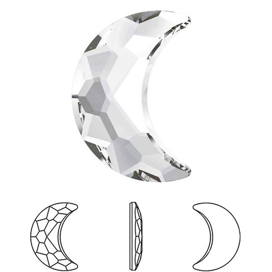 [Swarovski] 2813 Flat Back Crystal (variated sizes) (2 colors)
