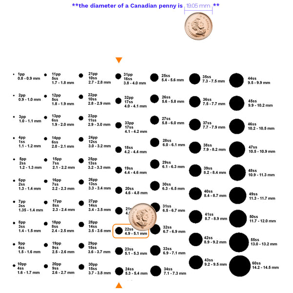 [Swarovski] 2816 Flat Back Crystal (MM5) (2 colours)