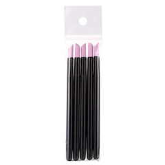 Quartz Stone Sanding Nail Cuticle Pusher/Remover Pen 5pcs