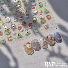 [generic] Christmas Nail stickers (36 styles)