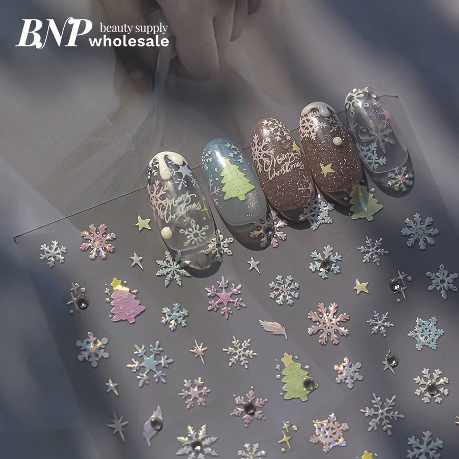 [generic] Christmas Nail stickers (36 styles)