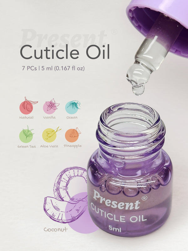 Cuticle Oil Set 7 Scents | Present