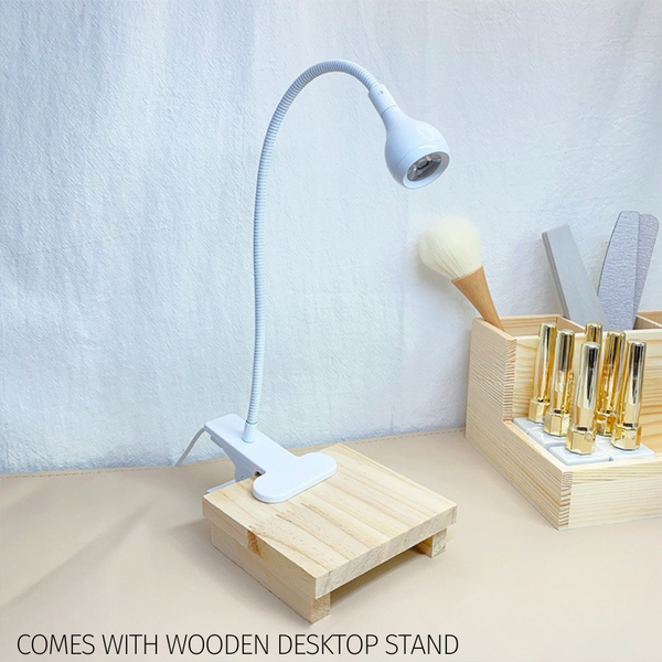 Goose Neck Foot Pedal Control UV/LED Lamp