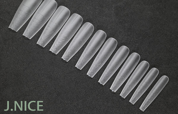 [J.NICE] Upgraded Soft nail tips 240pcs/Box
