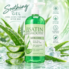 Satin Smooth Aloe Skin Soother Gel for Post Waxing Care 473 ml/16 fl oz