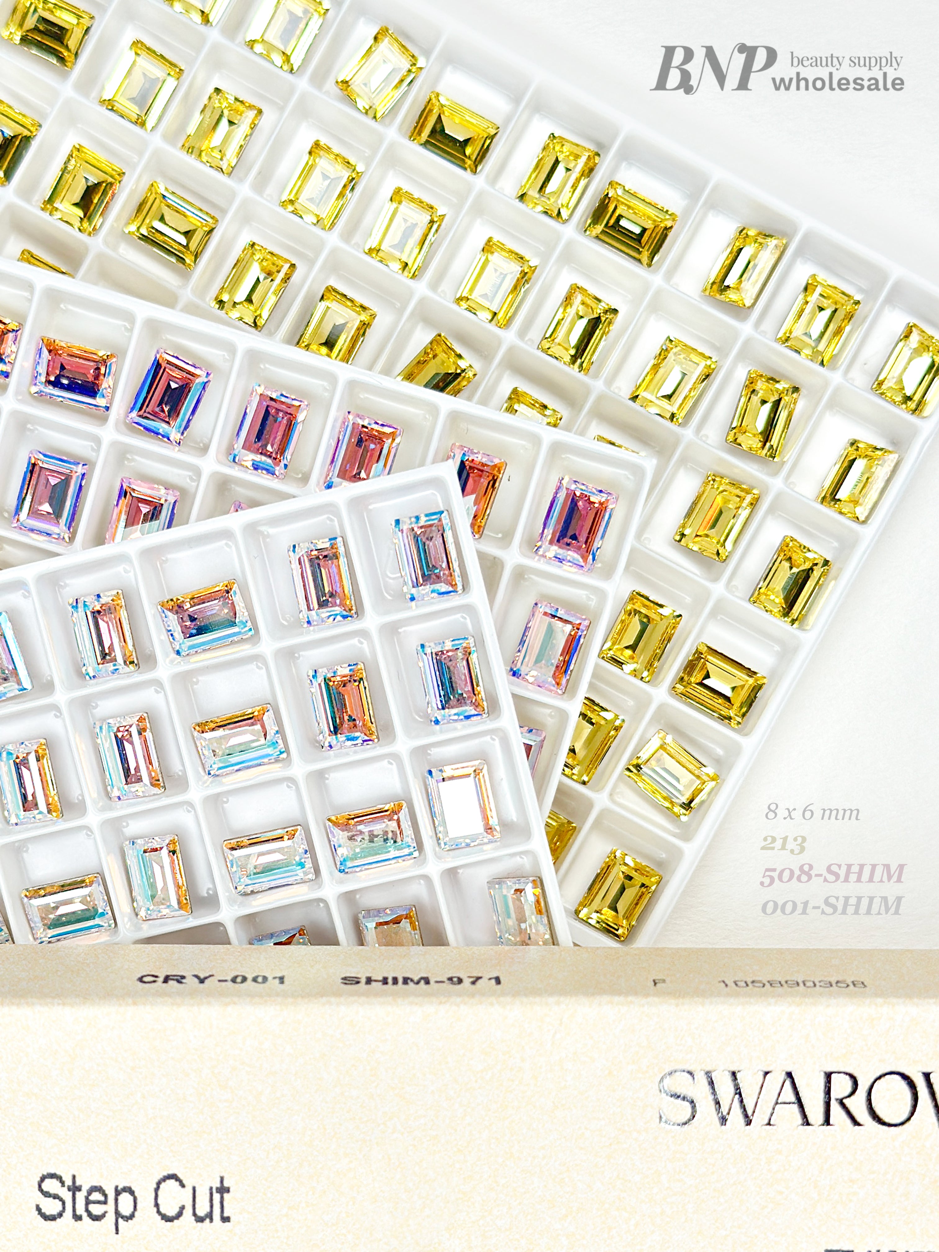 [Swarovski] 4527 Point Back Crystal (2 piece/pack)