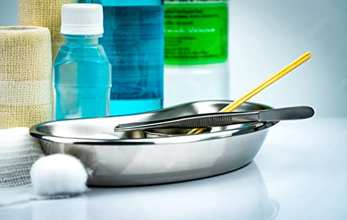 Small Kidney Tray 7.25" inch Basin Disinfectant Bowl Stainless Steel