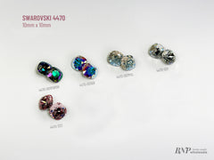[Swarovski] 4470 Point Back Crystal (10mm) (2 pieces/pack)