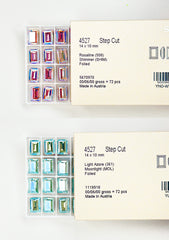 [Swarovski] 4527 Point Back Crystal (2 piece/pack)