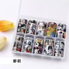 Foil Paper Nail Art Transfer Foil for Metallic, Holographic & Luxury Nail Designs