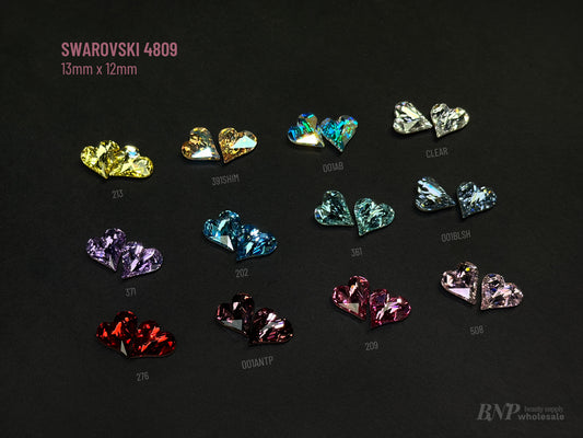 [Swarovski] 4809 Point Back Crystal (13X12mm) (2 pieces/pack)