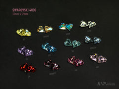 [Swarovski] 4809 Point Back Crystal (13X12mm) (2 pieces/pack)