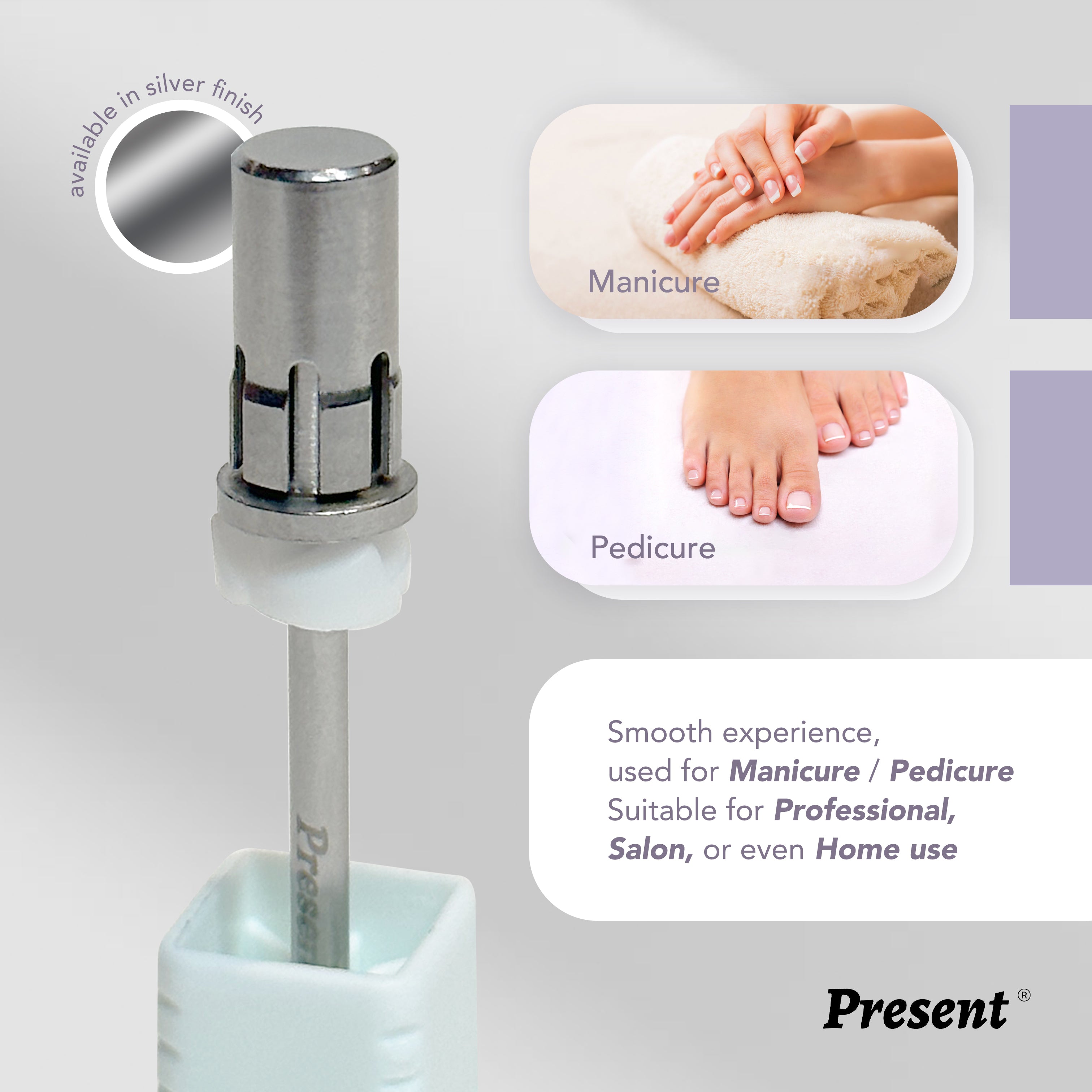 [Present] Easy-off Mandrel Bit (Silver)