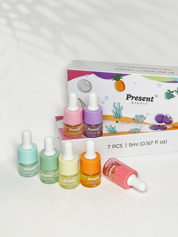 Cuticle Oil Set 7 Scents | Present