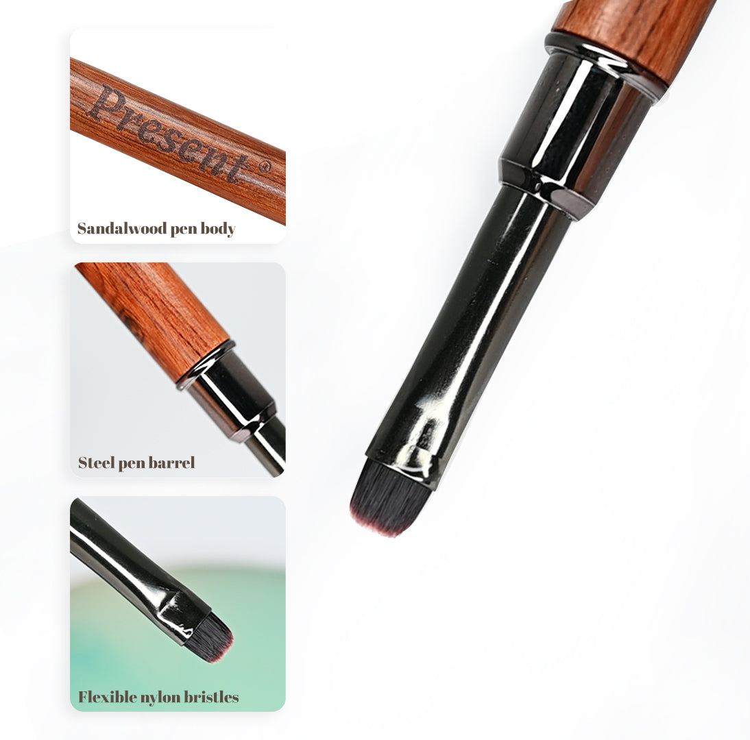 Present Professional Nail Gel Brush