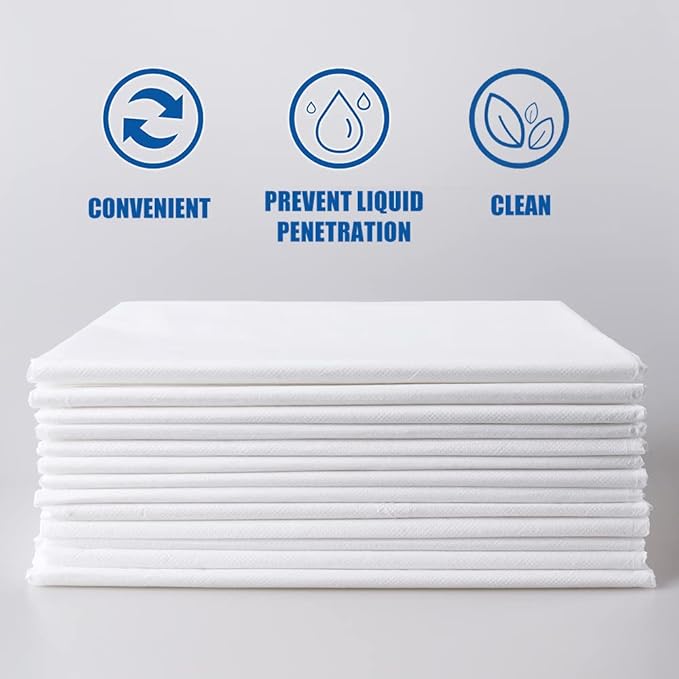 Disposable Bed Sheets Bed Cover for SPA Tattoo Massage Table Hotels Non Woven Fabric 80x180cm White 20Pcs