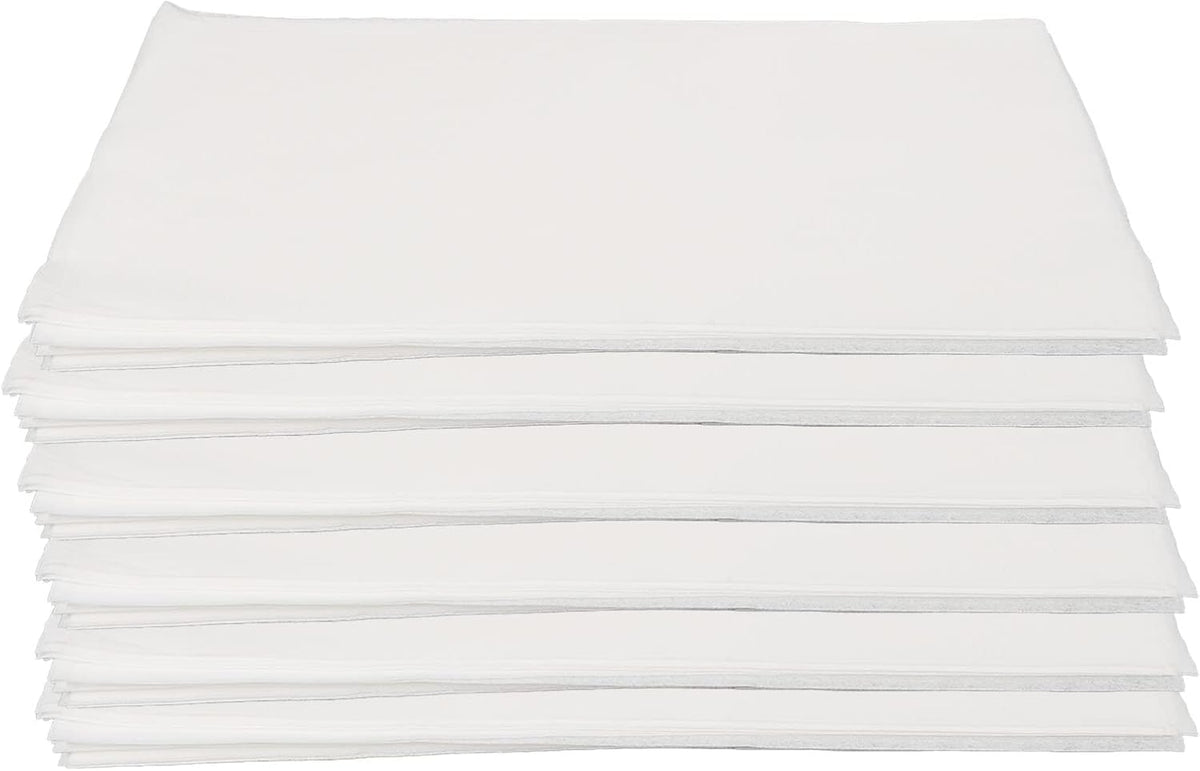 50Pcs Disposable Guest Towels White Non-Woven Fabric Rectangular