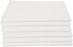 50Pcs Disposable Guest Towels White Non-Woven Fabric Rectangular