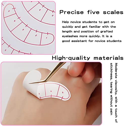 Eyelash Pads Stickers for Lash Extension (70pairs)