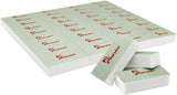 Disposable Nail Shine Buffers Kit - Green Side for Buffing, White Side for Shinning, 36 Count