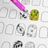 Drawing Painting Exercise Books Tool Nail Art Practice Template Learning12-sheet