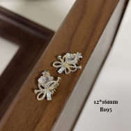 Christmas Ornament Nail Charm Decoration 2pcs