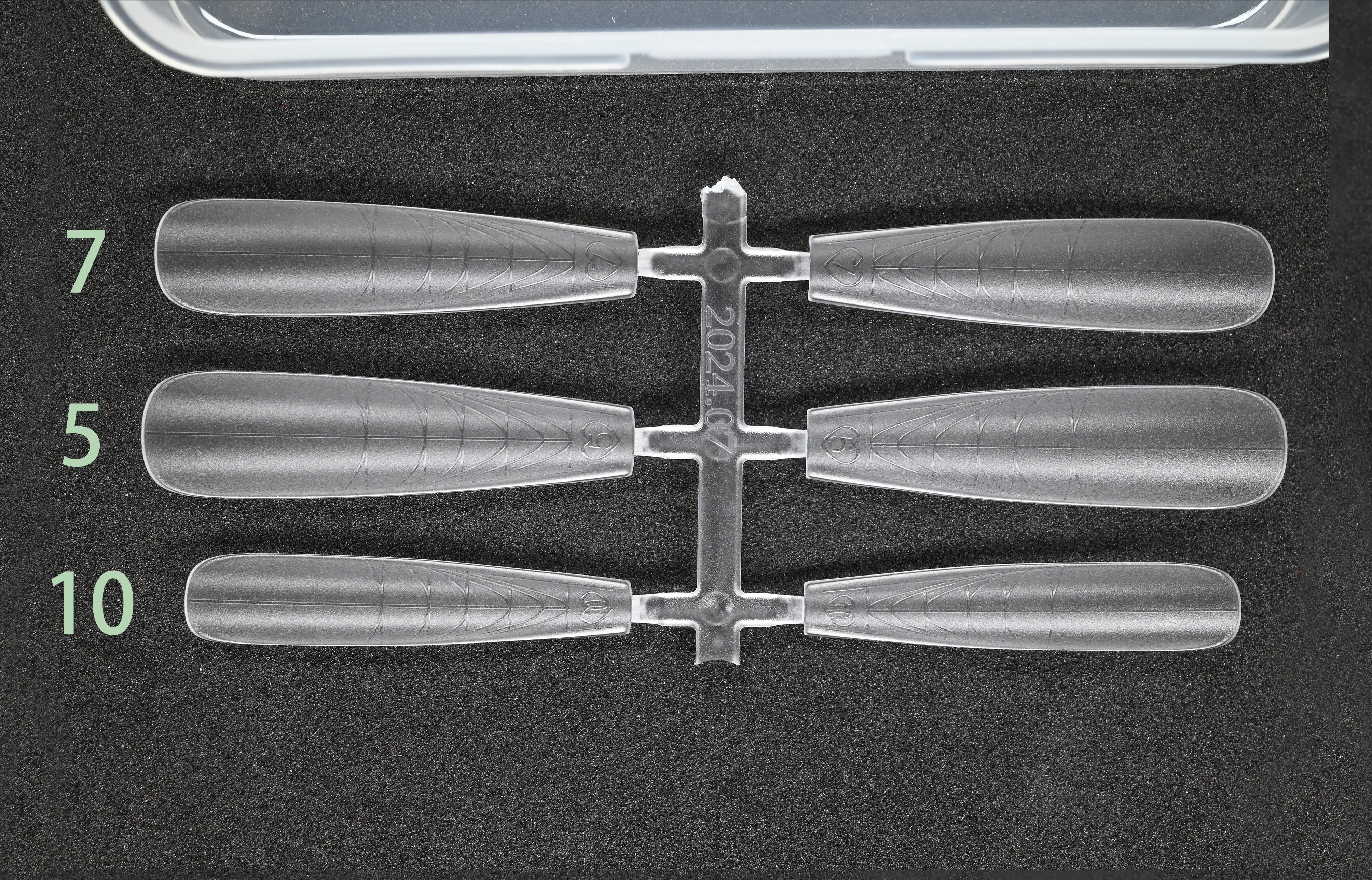 [J.NICE] Upgraded Soft nail tips 240pcs/Box