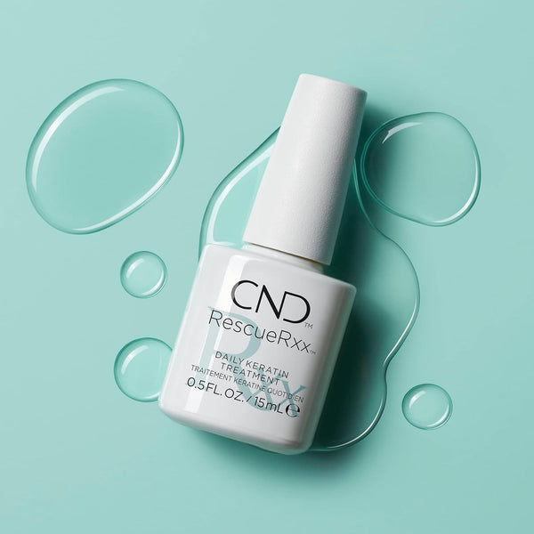 CND Vinylux RescueRXx Daily Keratin Treatment, 0.5 Fl Oz