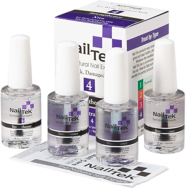 Nail Tek Strengthener Xtra Set - 4 Nail Treatment Unisex 4 oz (1 pc/pack)