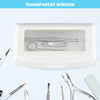 Manicure Nail Tools Lash Tweezer Sterilizer Disinfecting Tray Box Plastic