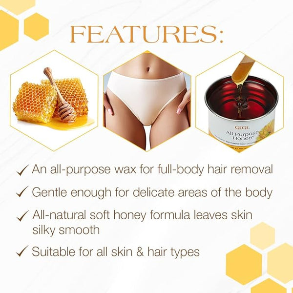 GIGI All Purpose Honee Wax 14-Ounce