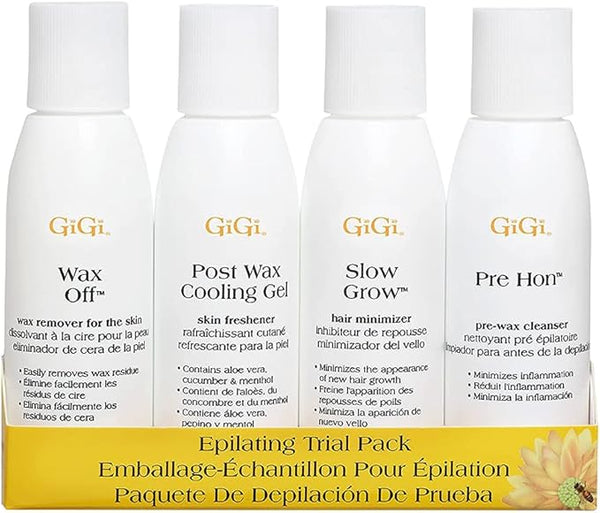 GIGI Waxing 4 in 1 Epilating Trial Pack