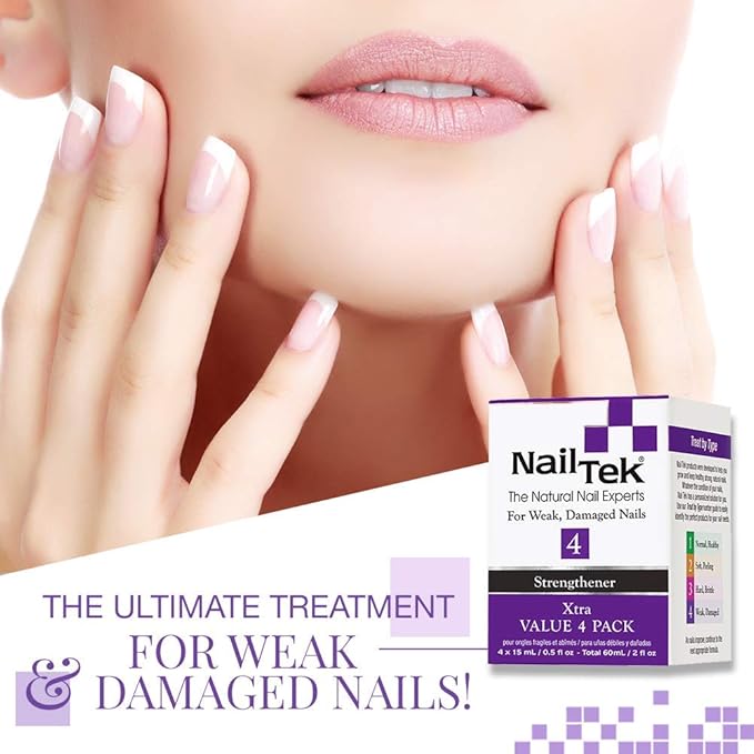 Nail Tek Strengthener Xtra Set - 4 Nail Treatment Unisex 4 oz (1 pc/pack)