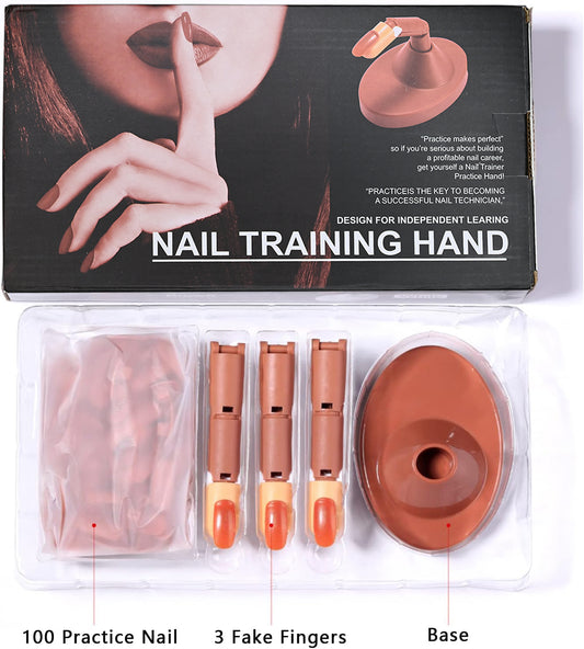 [generic] Nail Practice Fingers Acrylic Nails