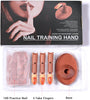 [generic] Nail Practice Fingers Acrylic Nails