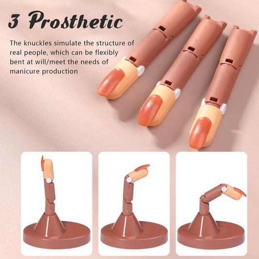 [generic] Nail Practice Fingers Acrylic Nails